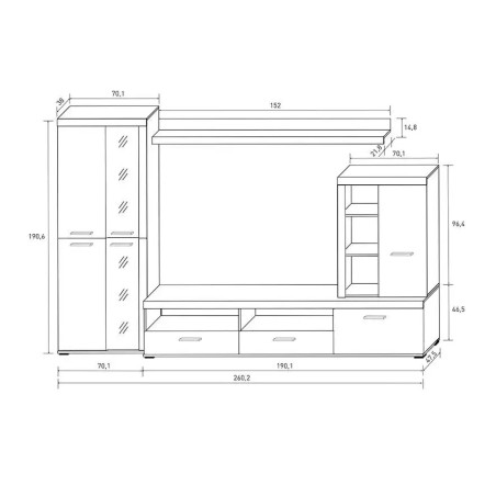 Composición de salón única Lotto