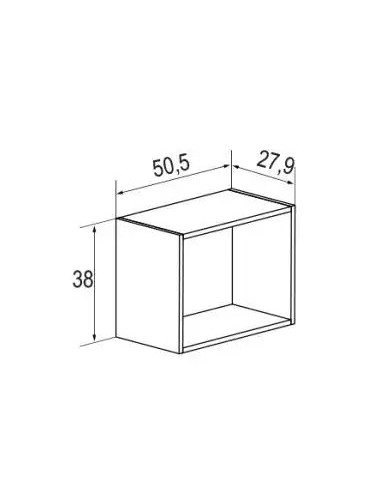 Estantería cubo Champion cambria