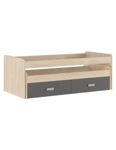 Cama compacta + cama nido con cajonera Donald
