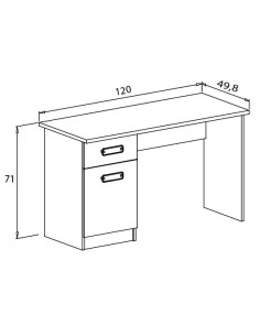 Mesa de estudio NALDO 2