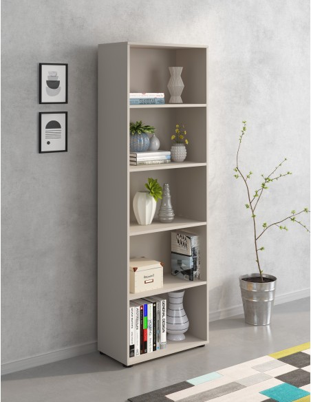 Estantería ARUA 182 cm Beige y Mauvella