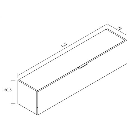 Módulo 1 cajón horizontal Italia 2