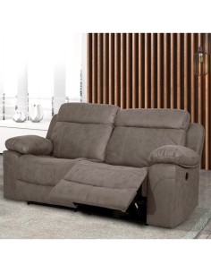 Sofá 2 Plazas POMILO-FISMEN 164 cm | Relax Motorizado | Mega Confort