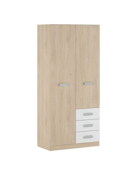 Armario D'lando 2 puertas y 3 cajones | MEGACONFORT