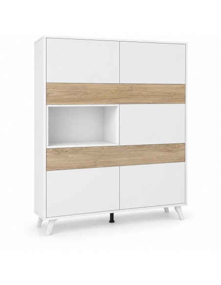 Vitrina Toso 120 cm para salón | MEGACONFORT