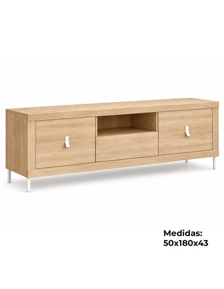 Mueble bajo TV Tiarts 180 cm | MEGACONFORT