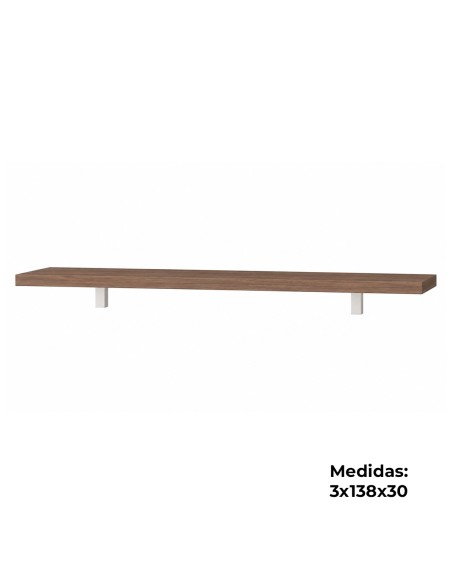 Estante Tiarts Tabaco 138 cm | MEGACONFORT