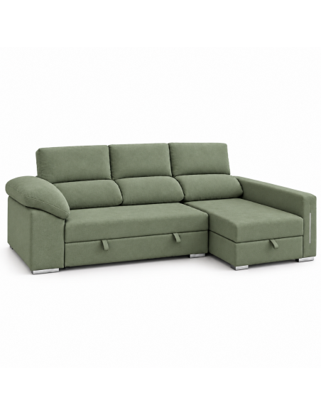Chaiselongue cama CATANIA con arcón | MEGA CONFORT