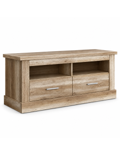 Mueble TV LLENCHE 135 cm, 2 cajones | MEGA CONFORT
