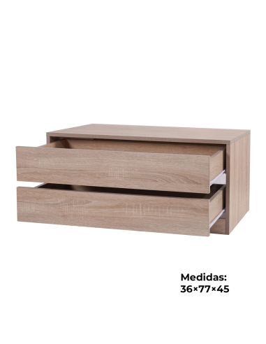 Cajonera interior RALA 2 cajones 77 cm | MEGA CONFORT