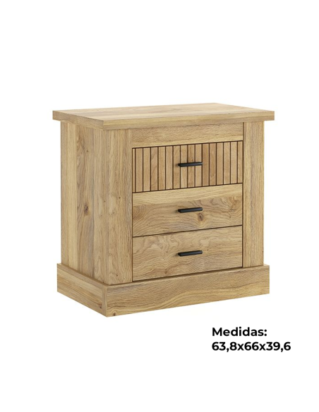 Mesita DIRAP 3 cajones | Desde 109,95 € | MEGA CONFORT