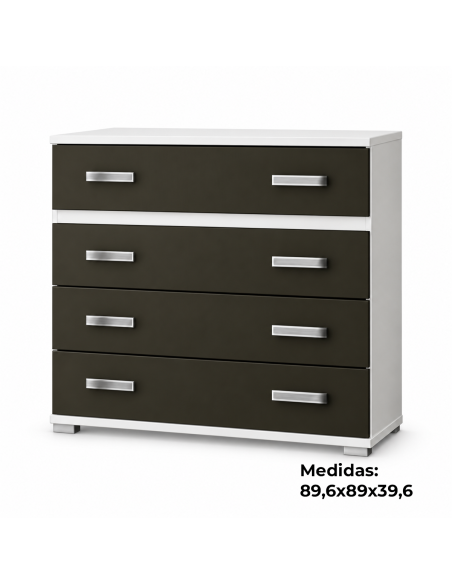 Cómoda BRACA 4 cajones | Desde 159,95 € | MEGA CONFORT