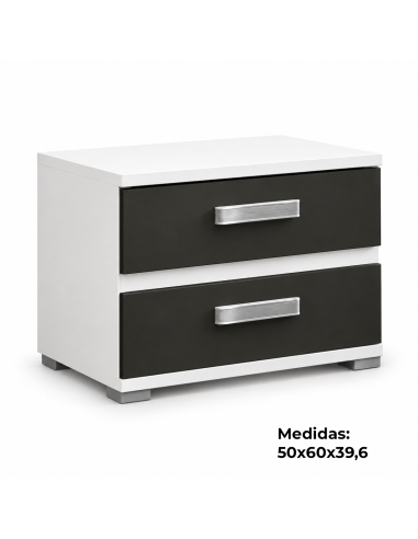 Mesita BRACA 2 cajones | Desde 65,95 € | MEGA CONFORT