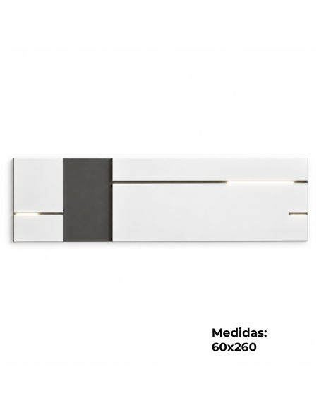 Cabecero BRACA con LED 260 cm | Desde 99,95 € | MEGA CONFORT