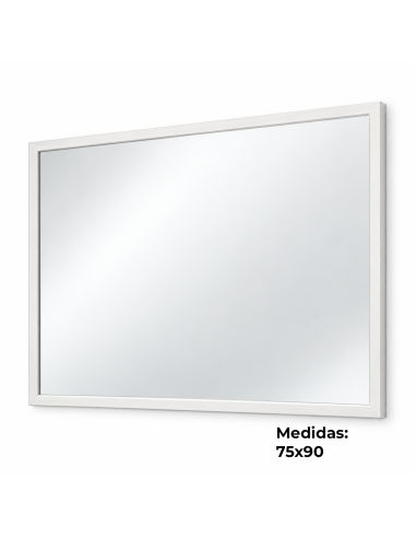 Marco espejo BRACA blanco | Desde 59,95 € | MEGA CONFORT