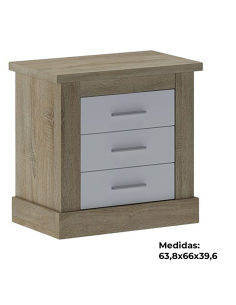 Mesita LLENCHE 3 cajones | Desde 109,95 € | MEGA CONFORT