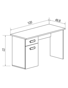 Mesa de estudio PIONCHAN 120 cm | Desde 94,95 € | MEGA CONFORT 2
