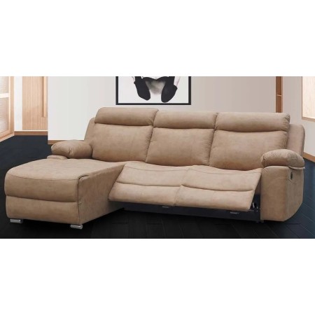 Chaiselongue 2 asientos relax eléctrico Menfis
