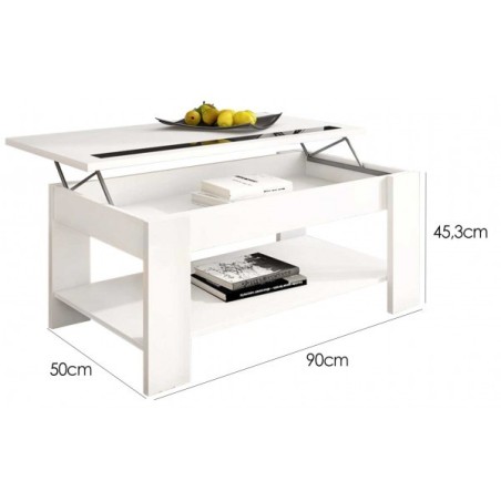 Mesa centro elevable ADEUGA