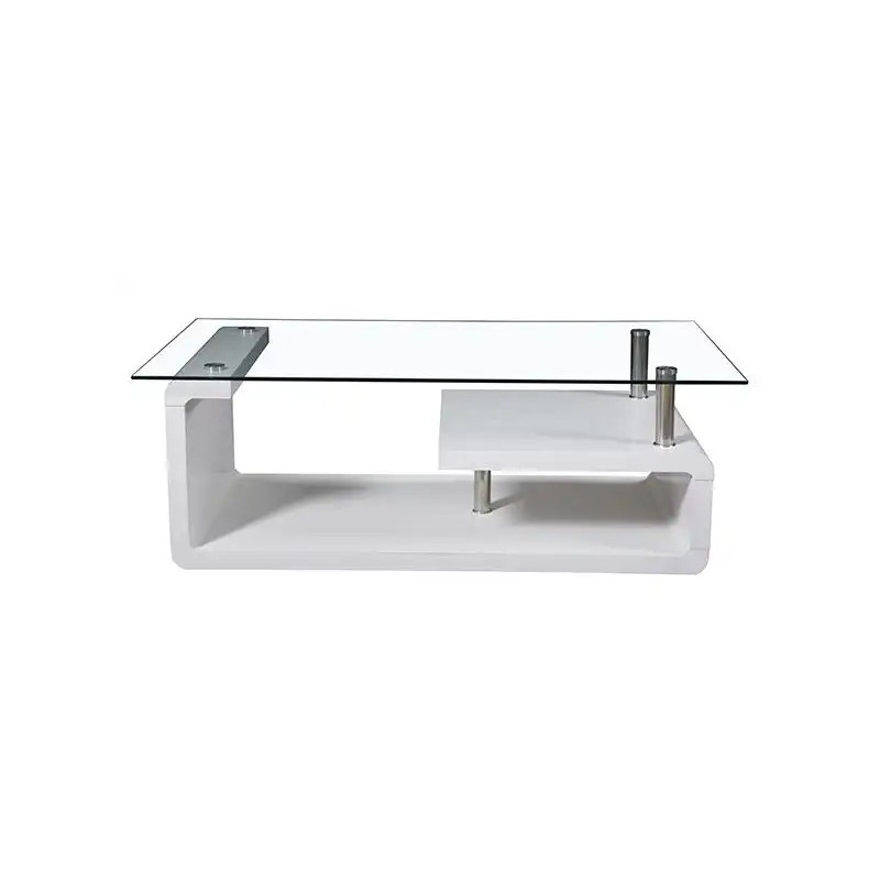 Mesa centro tapa cristal AVE