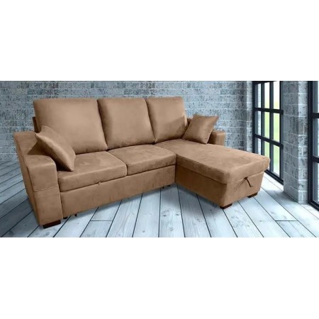 Chaiselongue con arcón cama Corea