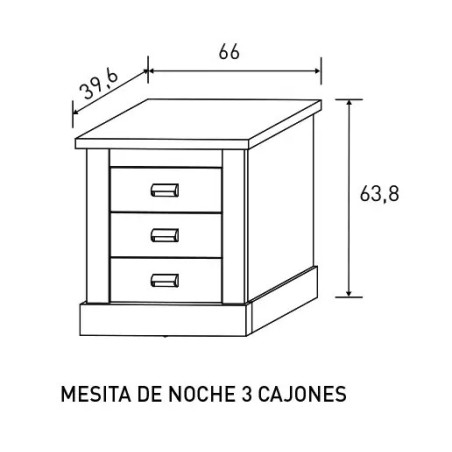Composición dormitorio Roncal